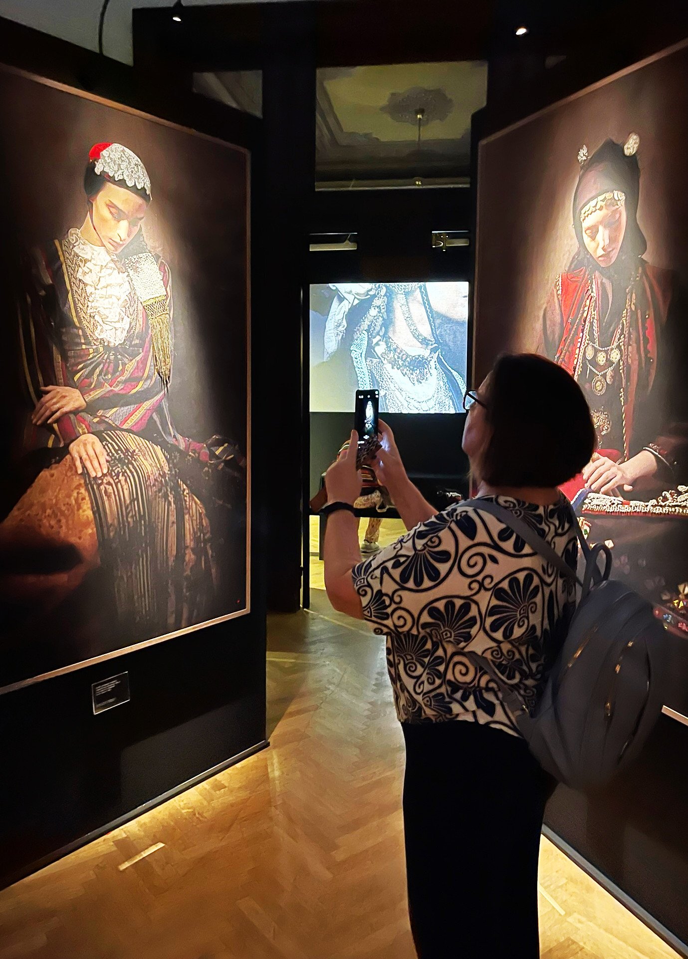 Θεσσαλονίκη, μια βόλτα στη Συνοικία των Εξοχών, Βίλα Μεχμέτ Καπαντζή - ΜΙΕΤ, έκθεσης ήταν "Ένδυμα Ψυχής"