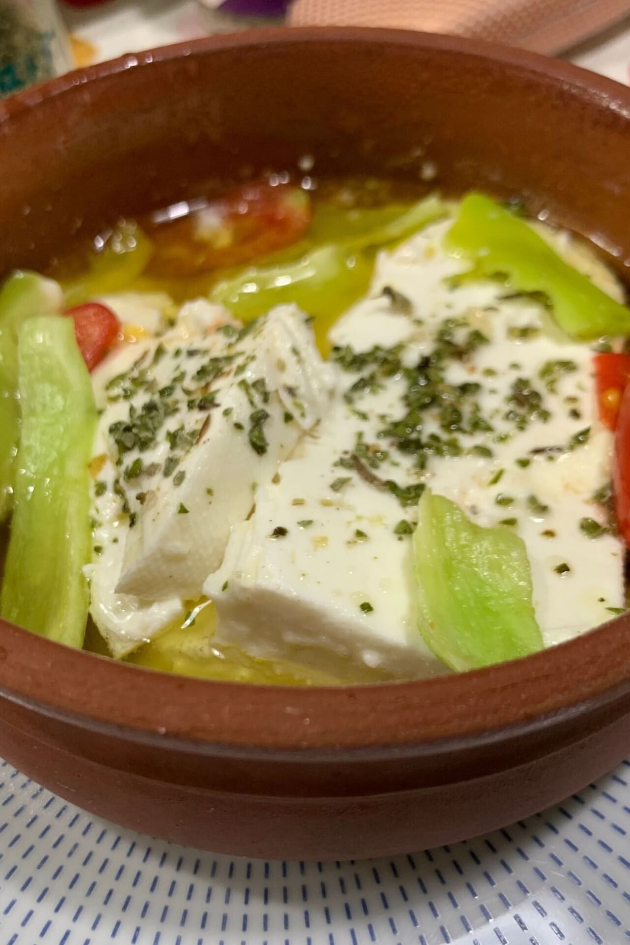 Μπουγιούρντί ή πιο απλά φέτα στο πήλινο. Φτιάχνεται και στο airfryer